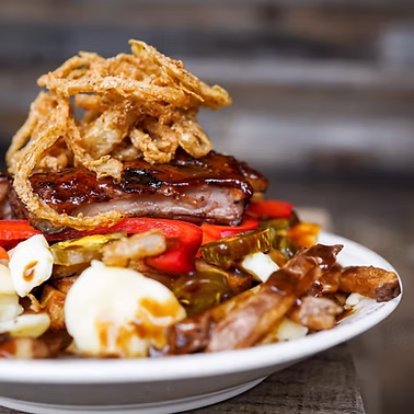 POUTINE AU RACK