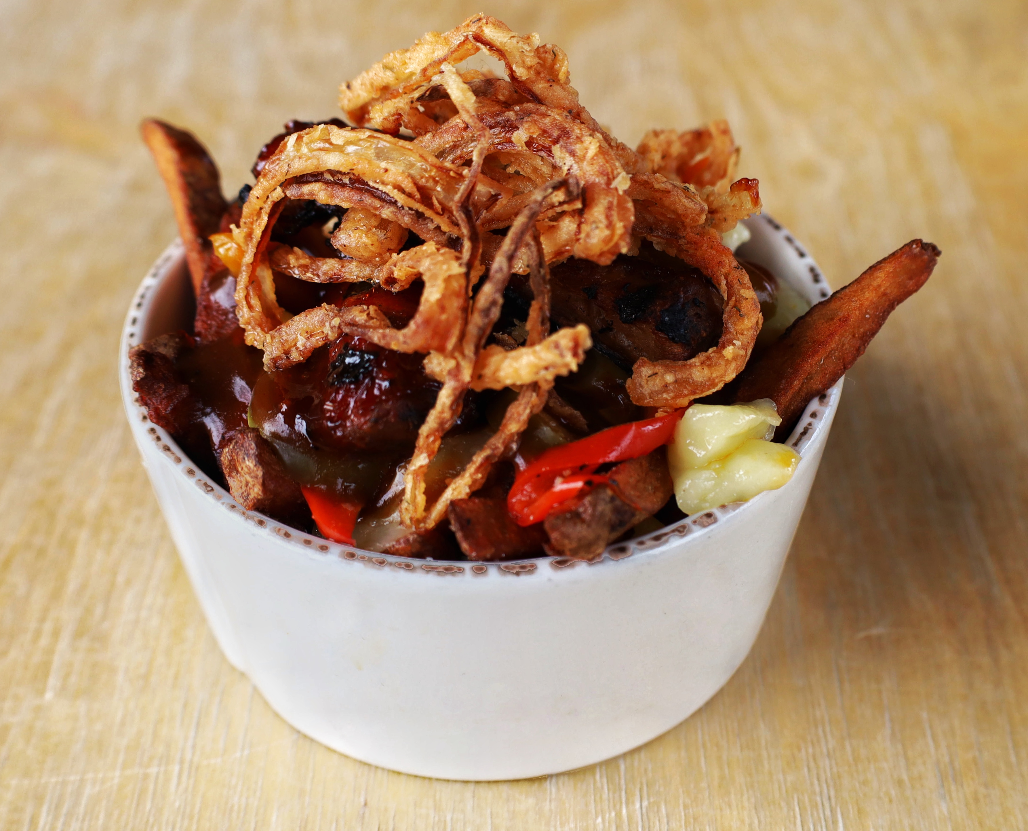 DEMI POUTINE AU RACK